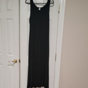 Old Navy Black Tank Maxi Dress
